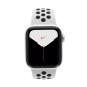 Apple Watch Series 5 Nike+ GPS 40mm aluminio plateado correa deportiva negro
