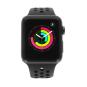 Apple Watch Series 3 aluminio gris espacial 42mm con Nike pulsera deportiva antracita / negro (GPS+LTE)