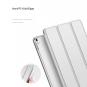 Flip Cover para Apple iPad Pro 2017 10,5" / iPad Air 3 2019 10,5" -ID17610 gris/transparente