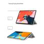 Flip Cover für Apple iPad Pro 2017 10,5" / iPad Air 3 2019 10,5" -ID17611 schwarz/durchsichtig