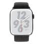 Apple Watch Series 5 Nike+ GPS + Cellular 44mm aluminium gris boucle sport noir