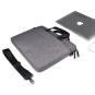 Tasche für Apple MacBook 13,3" -ID17689 dunkelgrau