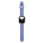 Apple Watch Series 5 Nike+ Aluminiumgehäuse grau 44 mm mit Sport Loop royal pulse/lava glow (GPS + Cellular) grau