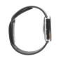 Apple Watch Series 5 Edelstahlgehäuse silber 40mm Sportarmband schwarz (GPS + Cellular)