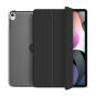 Flip Cover für Apple iPad Air 2020 10,9" -ID17987 schwarz/durchsichtig