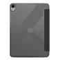 Flip Cover für Apple iPad Air (4./5. Gen.) -ID17987 schwarz/durchsichtig