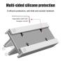 Verstellbarer Aluminium Laptop & Tablet Ständer Vertikal -ID18208 silber