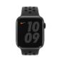 Apple Watch Series 6 Nike aluminio gris 44mm con pulsera deportiva antracita/negro (GPS)
