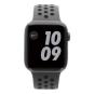 Apple Watch Series 6 Nike GPS + Cellular 44mm aluminium gris bracelet sport noir 