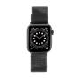 Apple Watch Series 6 Edelstahlgehäuse graphit 40mm mit Milanaise-Armband graphit (GPS + Cellular) graphit