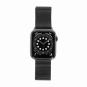 Apple Watch Series 6 Edelstahlgehäuse graphit 44mm mit Milanaise-Armband graphit (GPS + Cellular) graphit