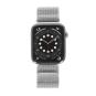 Apple Watch Series 6 acero inoxidable plateado 44mm con pulsera Milanesa plateado (GPS + Cellular) plateado