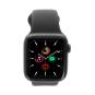 Apple Watch SE Aluminiumgehäuse space grau 40mm mit Sportarmband schwarz (GPS) space grau