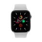 Apple Watch SE Aluminiumgehäuse silber 44 mm mit Sportarmband weiß (GPS) silber