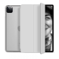 Flip Cover für Apple iPad Pro 2021 12,9" -ID18578 grau/durchsichtig