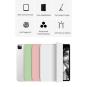 Flip Cover pour Apple iPad Pro 2021 12,9" -ID18578 gris/transparent