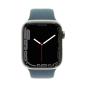 Apple Watch Series 7 GPS + Cellular 45mm acero inox grafito correa deportiva azul