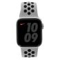 Apple Watch Series 6 Nike GPS + Cellular 40mm alluminio argento cinturino Sport nero