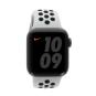 Apple Watch Series 6 Nike aluminio gris 40mm con pulsera deportiva platinum/negro (GPS) gris