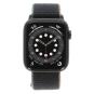 Apple Watch Series 6 Aluminiumgehäuse space grau 44mm Sportarmband dunkelmarine (GPS)