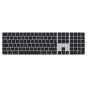 Apple Magic Keyboard QWERTZ mit Touch ID und Ziffernblock für Mac mit Apple Chip (MMMR3D/A) schwarz