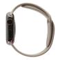 Apple Watch Series 7 boîtier en acier inoxydable graphite 41mm avec bracelet sport étoile polaire (GPS + Cellular) graphite