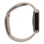 Apple Watch Series 7 boîtier en acier inoxydable graphite 41mm avec bracelet sport étoile polaire (GPS + Cellular) graphite