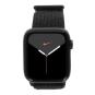 Apple Watch SE Nike GPS + Cellular 44mm alluminio grigio siderale cinturino Loop Sport nero ottimo