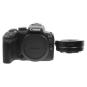 Canon EOS R10 avec EF-EOS R adpatateur d'objectif noir
