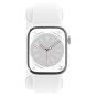 Apple Watch Series 8 Aluminiumgehäuse silber 41mm Sportarmband (GPS)