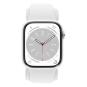 Apple Watch Series 8 Aluminiumgehäuse silber 45mm Sportarmband (GPS)