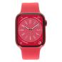 Apple Watch Series 8 GPS 45mm alluminio rosso cinturino Sport rosso