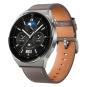 Huawei Watch GT 3 Pro 46mm titane bracelet cuir gris