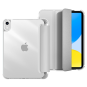 Flip Cover für Apple iPad 10. Gen. -ID 20773 grau/durchsichtig