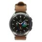 Samsung Galaxy Watch 4 Classic 46mm argent Cuir hybride marron (SM-R890)
