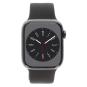 Apple Watch Series 8 Acier Inox graphite 45mm Bracelet Sport sureau (GPS + Cellular)