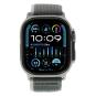Apple Watch Ultra 2 Titane 49mm Boucle Trail vert/gris S/M (GPS + Cellular)