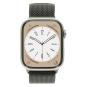 Apple Watch Series 8 Caja de aluminio blanco estrella 45mm Correa milanesa grafito (GPS + Celular)