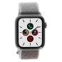 Apple Watch Series 5 Aluminium gris 44mm Sport Loop kaki (GPS + Cellular)