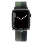 Apple Watch Series 7 Caja de acero inoxidable grafito 45mm Sport Loop azul abismo/verde musgo (GPS + Celular)