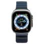 Apple Watch Ultra Titangehäuse 49mm mit dunkelblauem Armband (GPS + Cellular) sehr gut