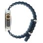 Apple Watch Ultra Titane 49mm avec Bracelet bleu foncé (GPS + Cellular)